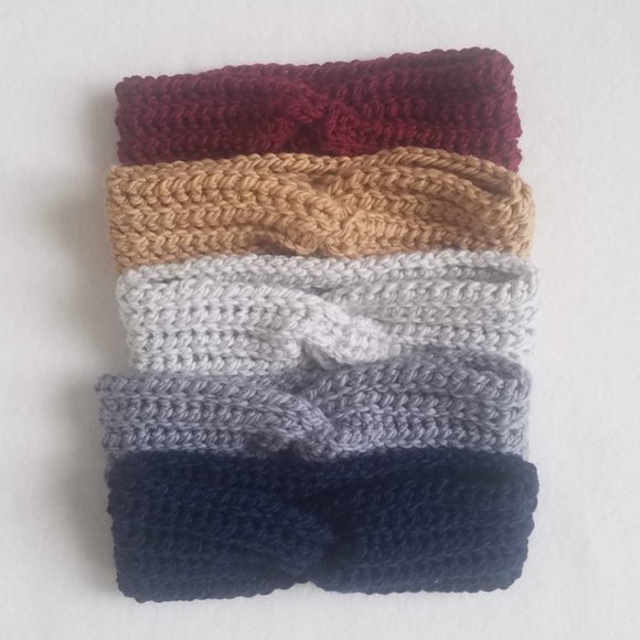 Crochet winter Headband - Picture 2 of 8